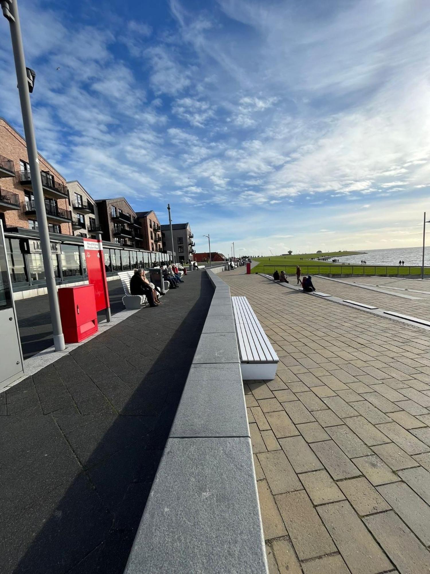 Fewo Schroeder - Ahoi - Strandkorb Am Meer - Inklusive Bettwaesche Und Handtuecher Büsum Exterior foto